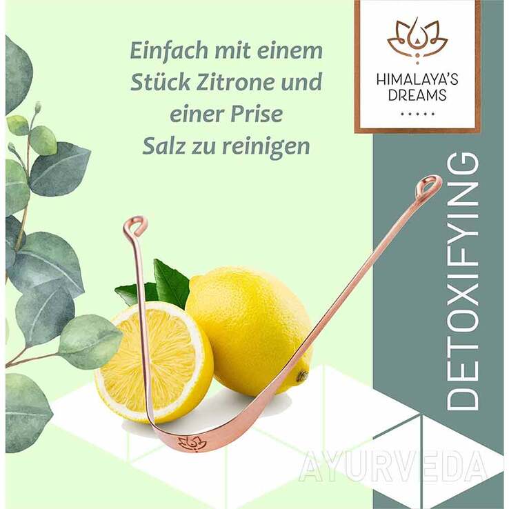 Himalayas Dreams Ayurveda Zungenreiniger 2er Set, 1 P