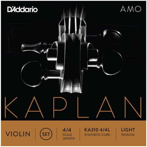 D'Addario Kaplan Amo KA310 4/4 Light vioolsnaren set