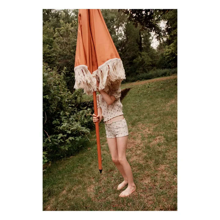 Emile et Ida Sweat Eponge Tulipes | Ecru