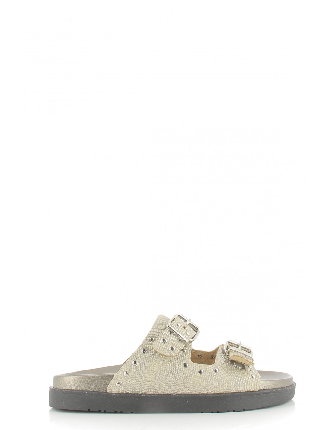 plakton Mules femme hot hotel cuir beige