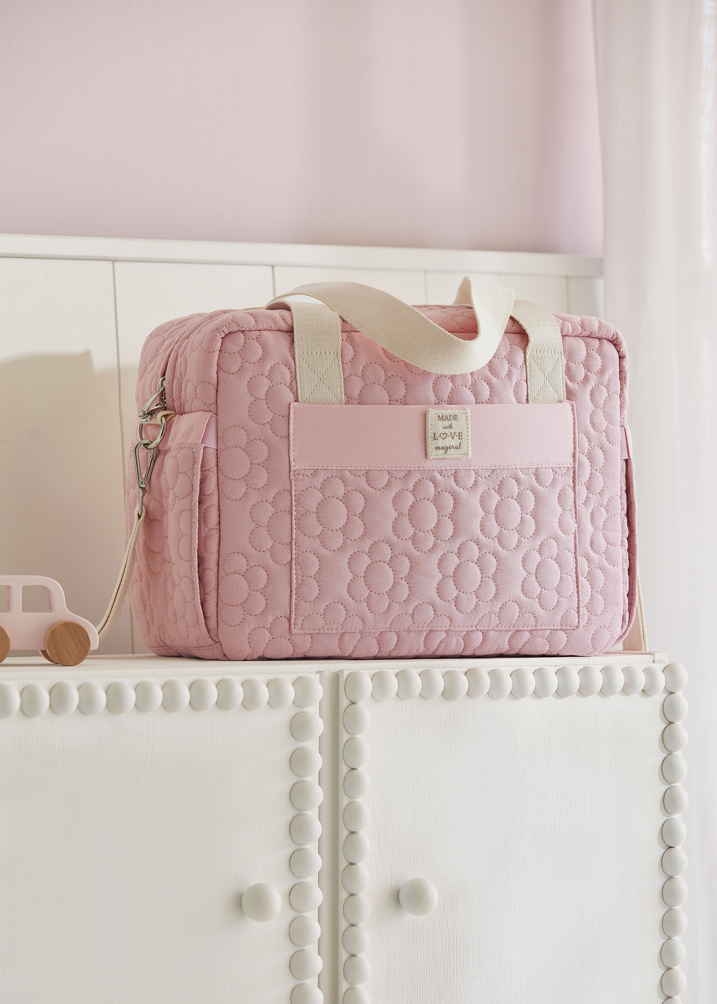 Bolsa acolchoada Niagara com acessórios para bebês