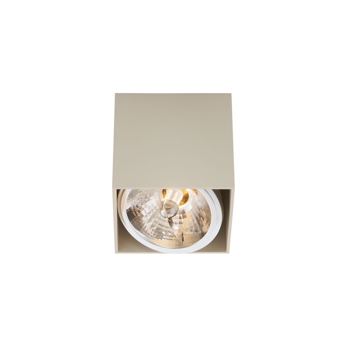 Moderne opbouwspot beige G9 draai- en kantelbaar - Box