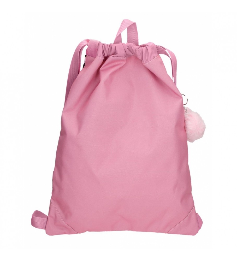Enso Mochila saco Enso Love Vibes rosa
