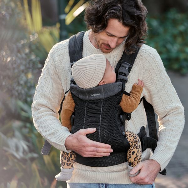 BabyBjörn Harmony 3D Mesh Draagzak Oudroze
