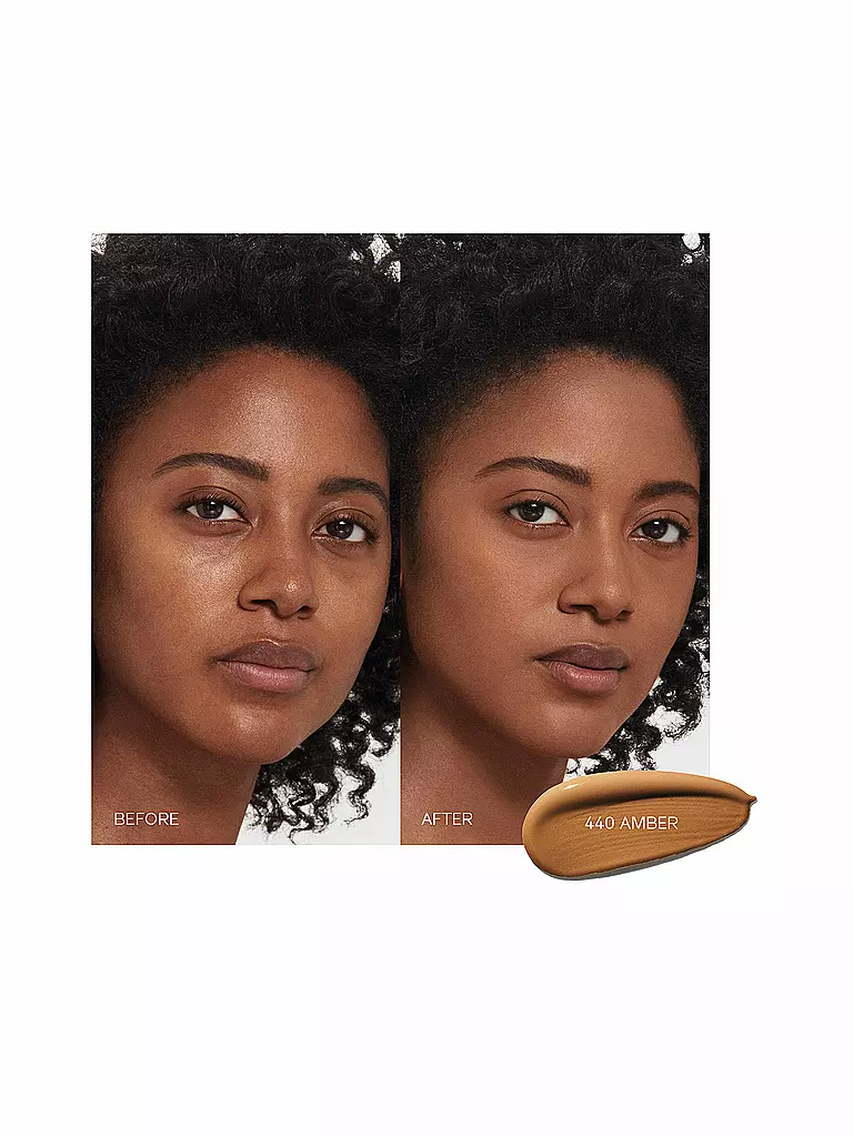 SHISEIDO Synchro Skin Self-Refreshing Foundation SPF30 (440 Amber) beige