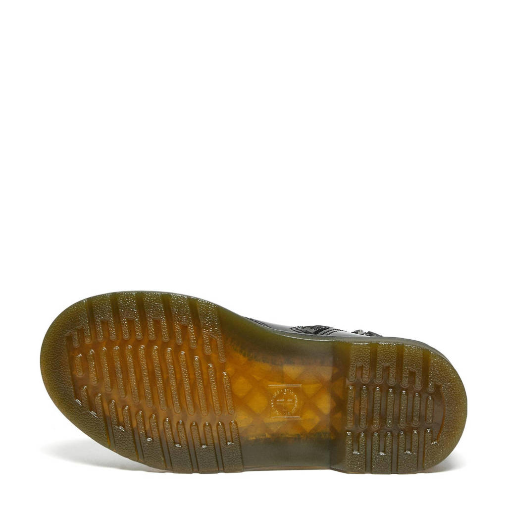 Dr. Martens 1460 Patent Kleuter/Tiener leren veterboots zwart