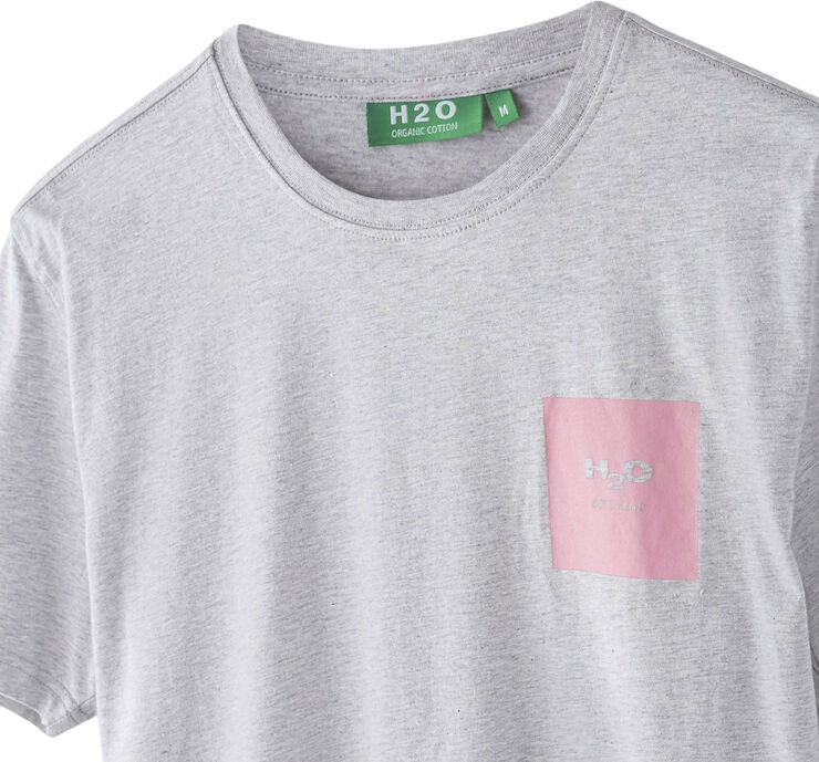 H2O Lyø organic T-shirt Grå