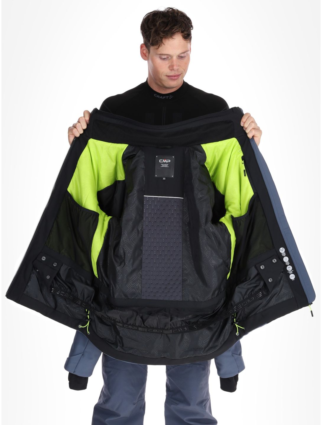 34W4647 ski-jas heren