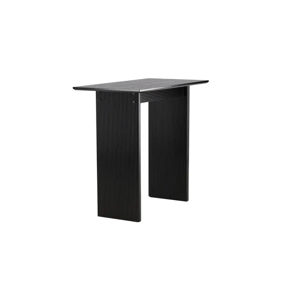 Bartafel Zwart Hout - 120x60x105cm - Vail