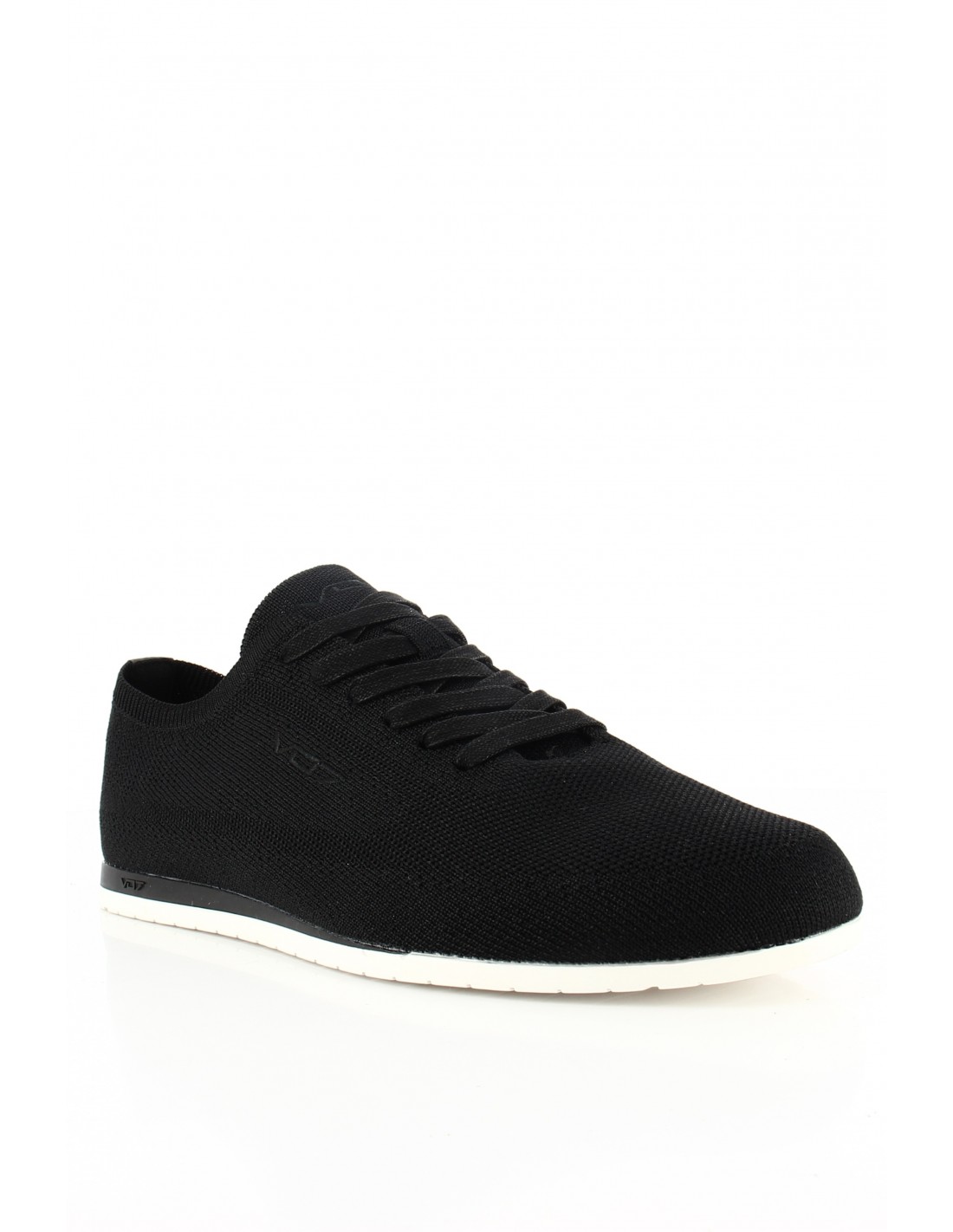 v07 Baskets de ville homme yacht knit preto black