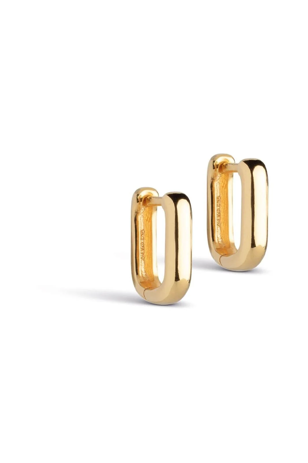 Enamel Copenhagen Hoops, Square 12 Mm 925s gp