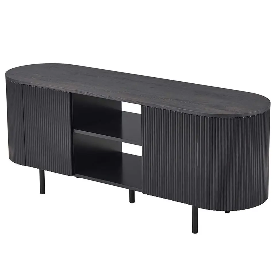 Rousseau tv-meubel Lagos - 140 x 40 x 58 cm - Donkerbruin