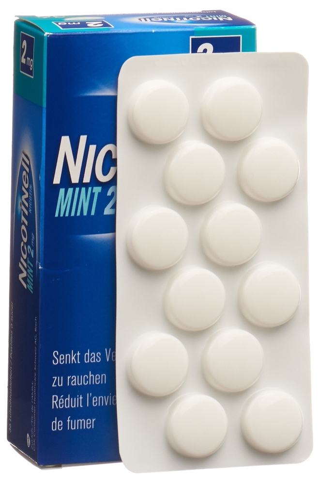 NICOTINELL Lutschtabl 2 mg mint Blist 36 Stk