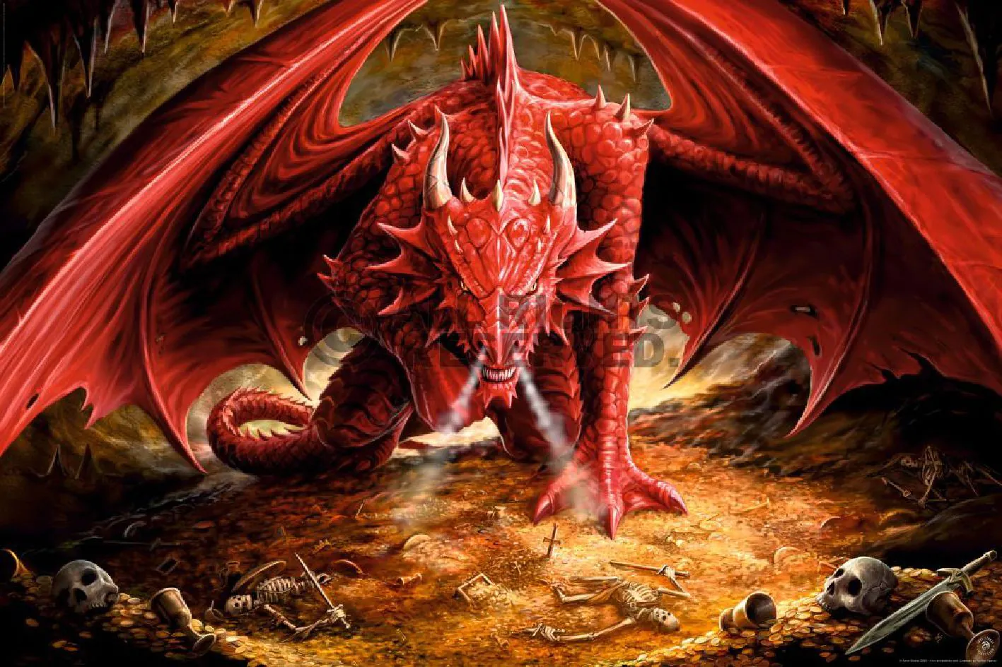 Poster Dragons Lair, 61 x 91 cm
