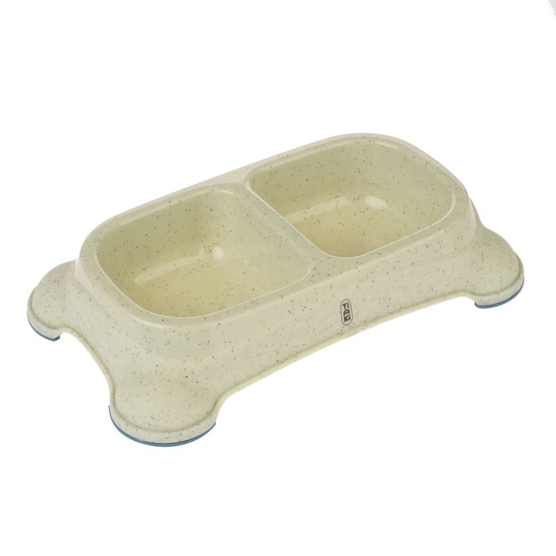 Gamelle double TIAKI pour chien et chat