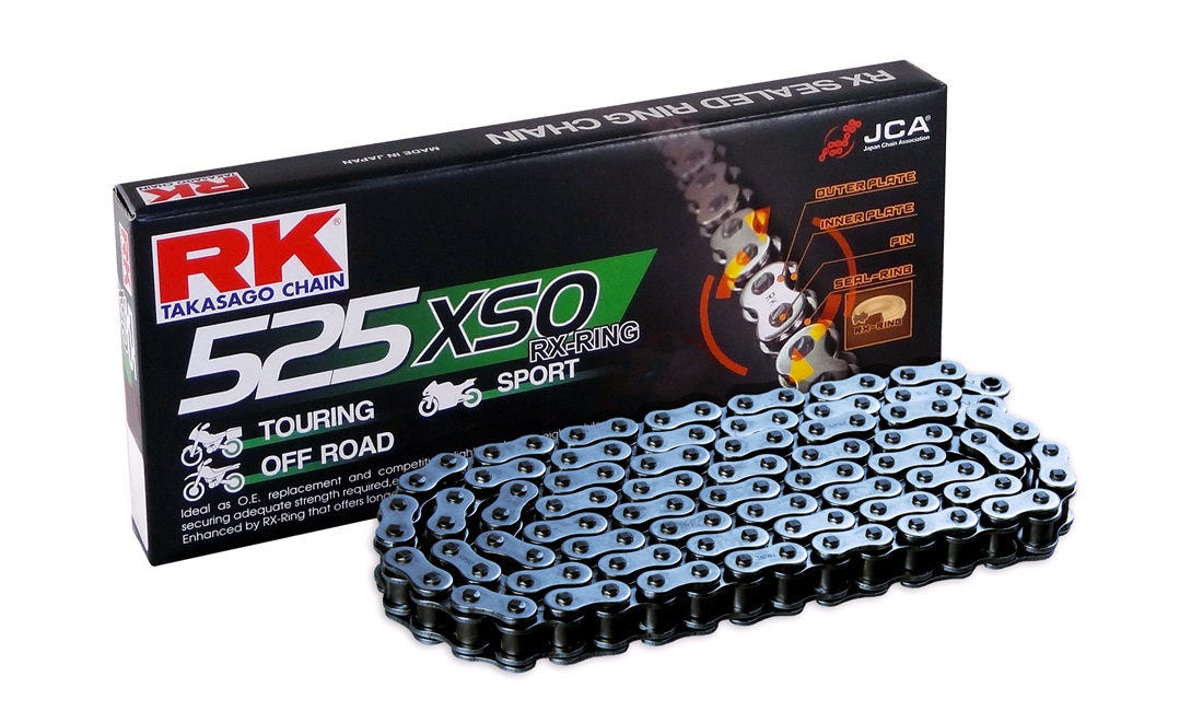 Kæde RK 525XSO X-ring, CB750 Nighthawk 91-03