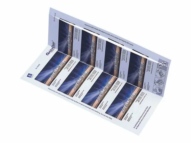 Avery Quick&Clean - Mat - belagt - hvid - 220 g/m² - 10 stk. 8) visitkort