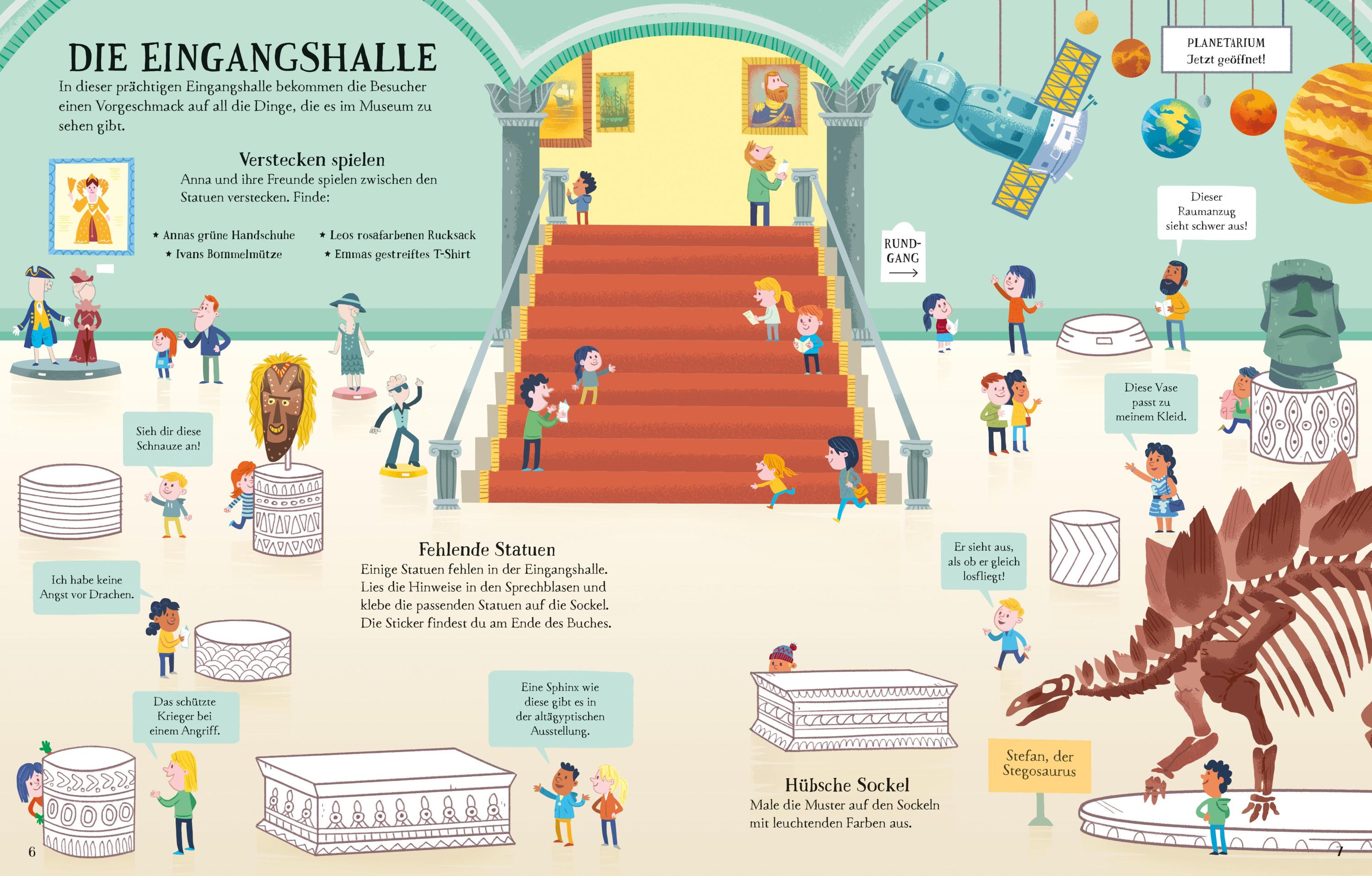 Ein Tag im Museum - Das Mitmachbuch