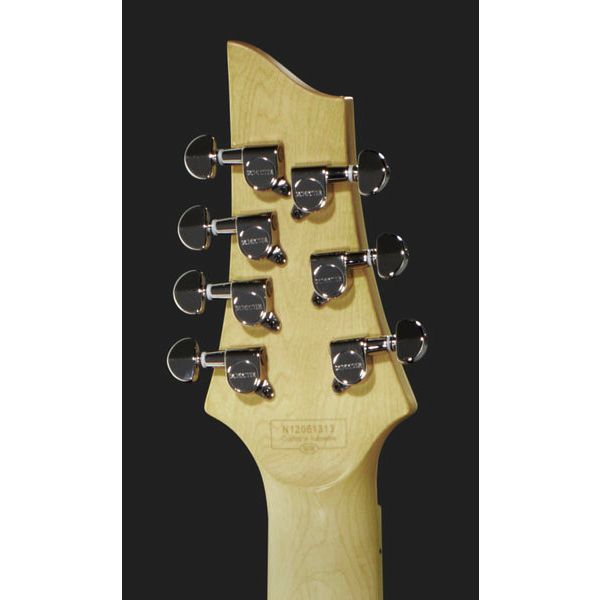 Schecter Diamond Omen 7 Extreme E-Gitarre schwarz/rot