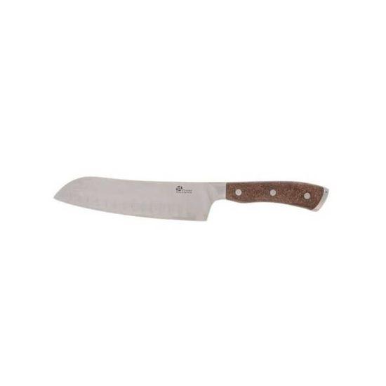 COUTEAU SANTOKU 18 CM MANCHE EN FIBRE DE BAMBOU