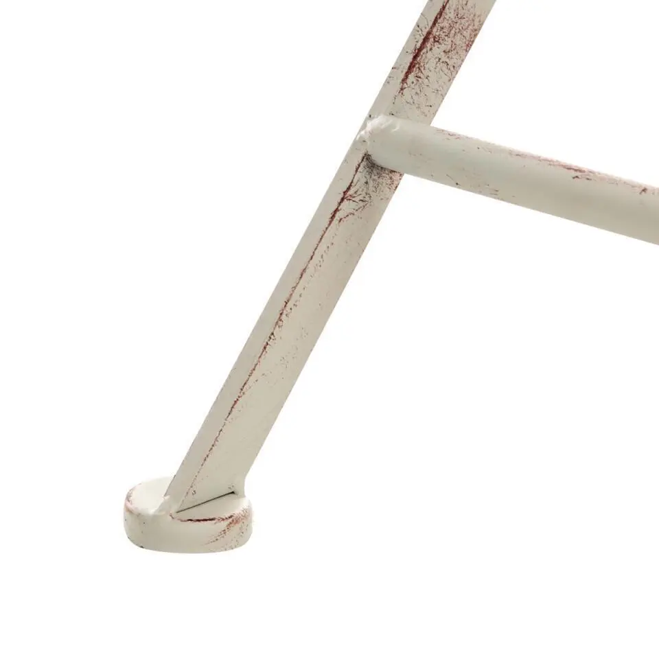 COGGIA - Set van 2 tuinstoelen - Lichtbeige - IJzer