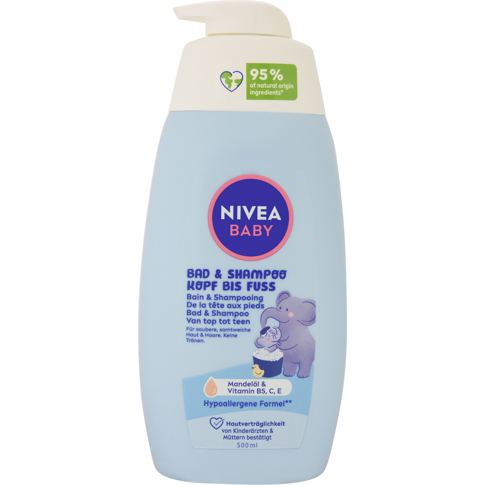 Nivea Baby Bad & Shampoo Kopf bis Fuss 500 ml
