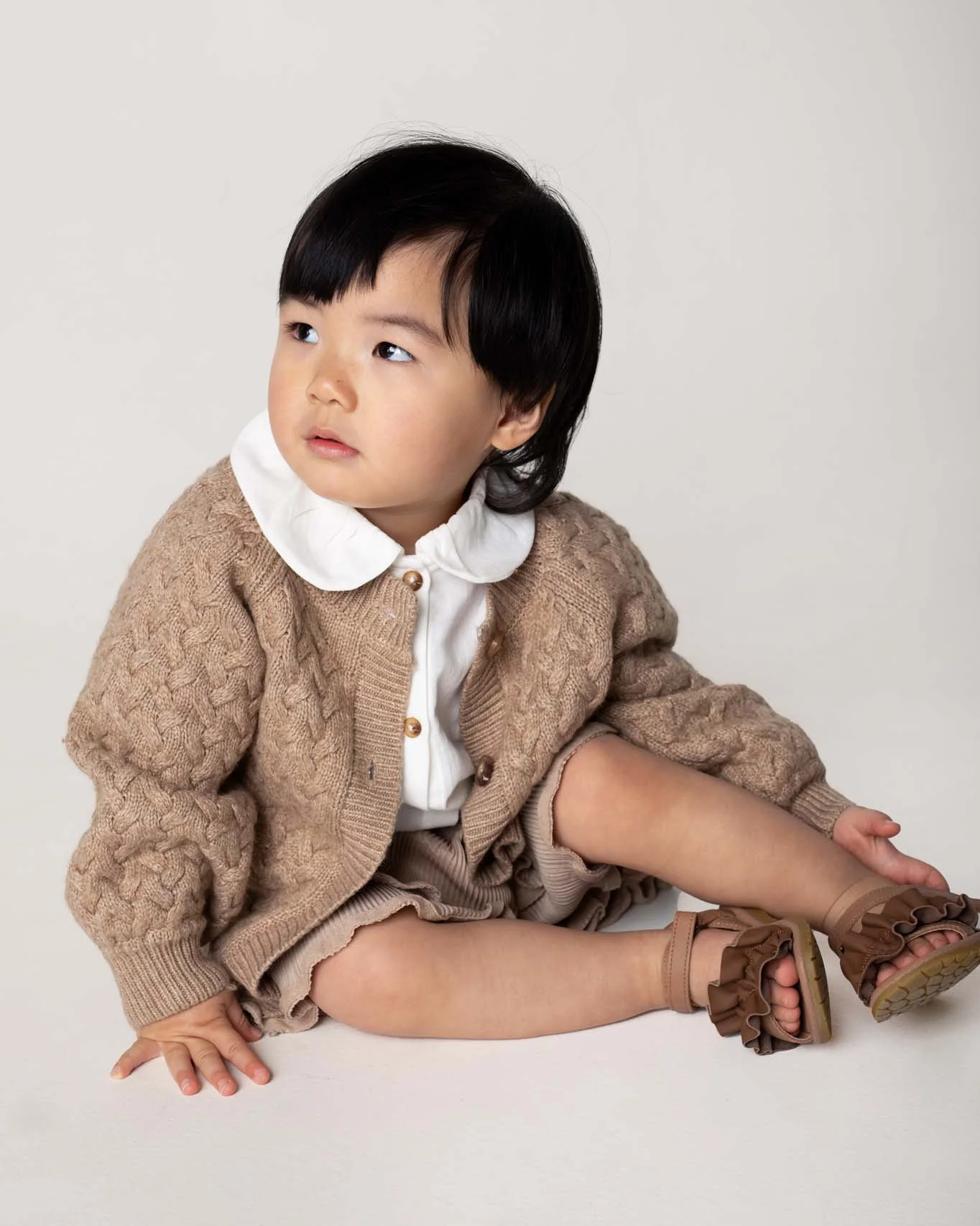 Loena Cardigan | Latte Melange