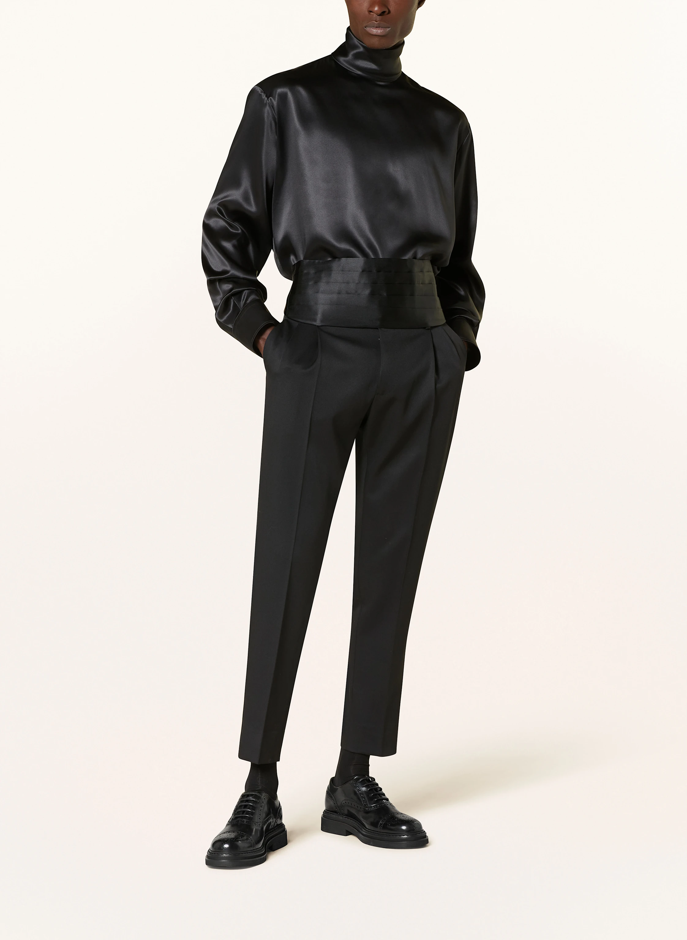 DOLCE & GABBANA Seidenhemd Comfort Fit