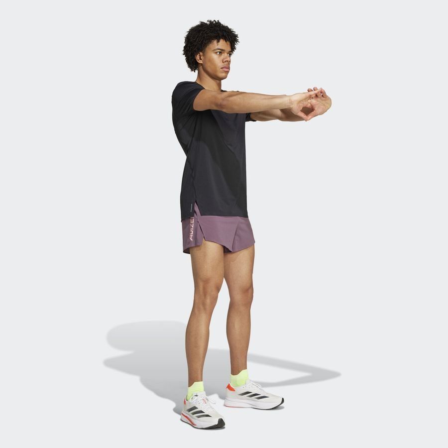 Adidas Short de running fendu Adizero