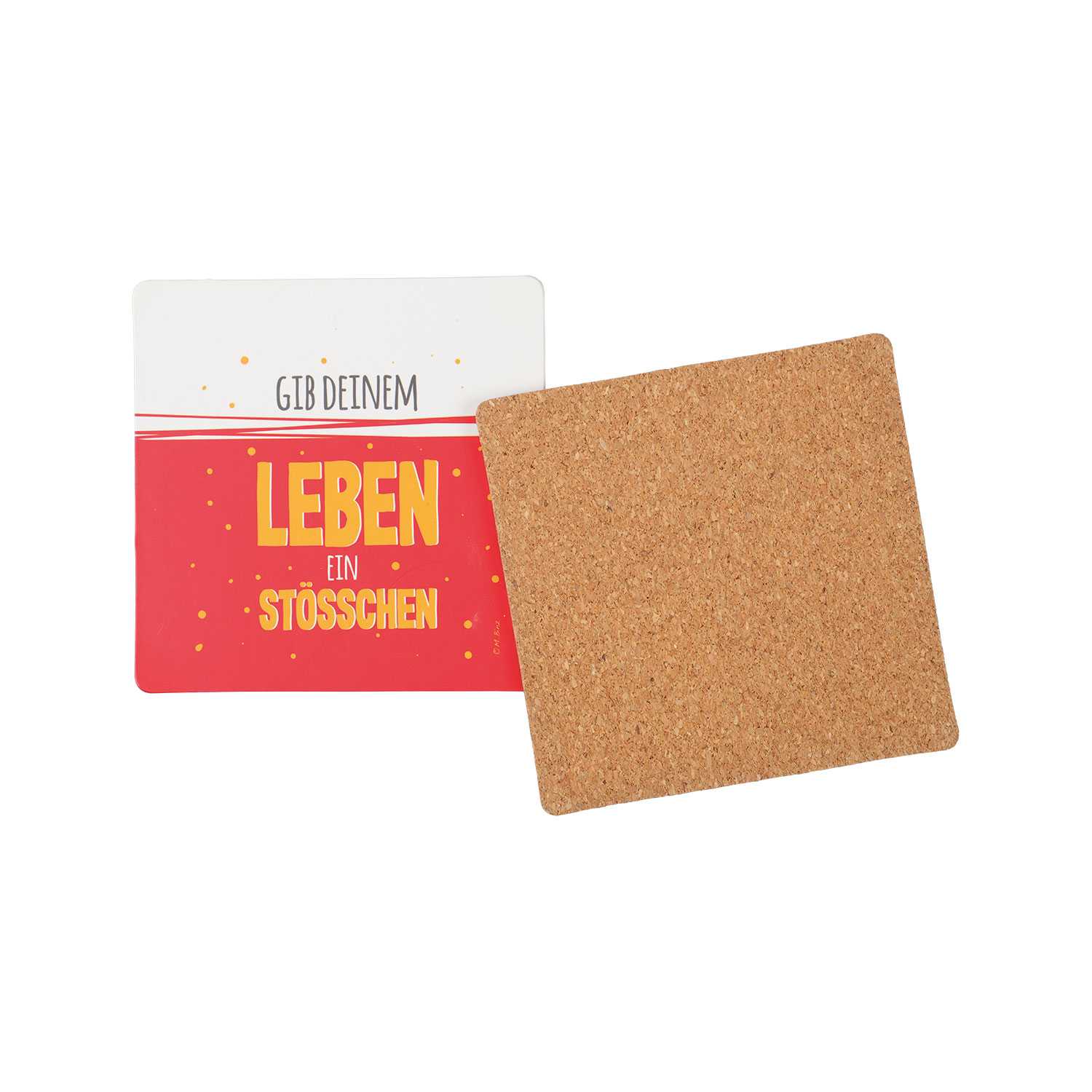 Untersetzer *Gib deinem Leben…*, 9,5cm