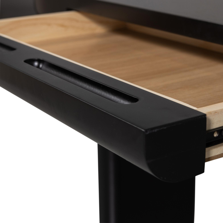 WOOOD Mael sidetable console tafel zwart