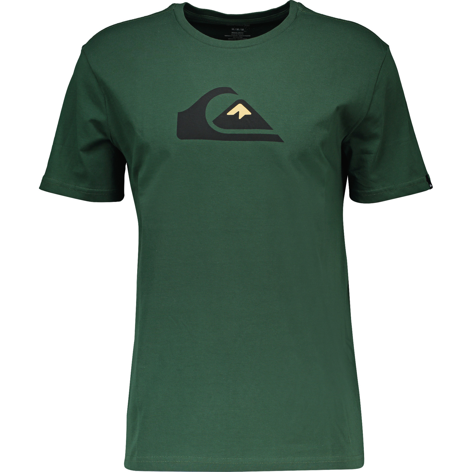 Quiksilver Herren-T-Shirt Comp Logo L, olive