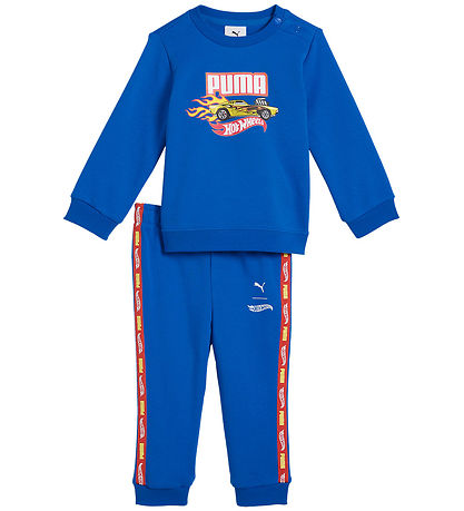Puma x Hot Wheels Sweatset - Team Royal m. Print