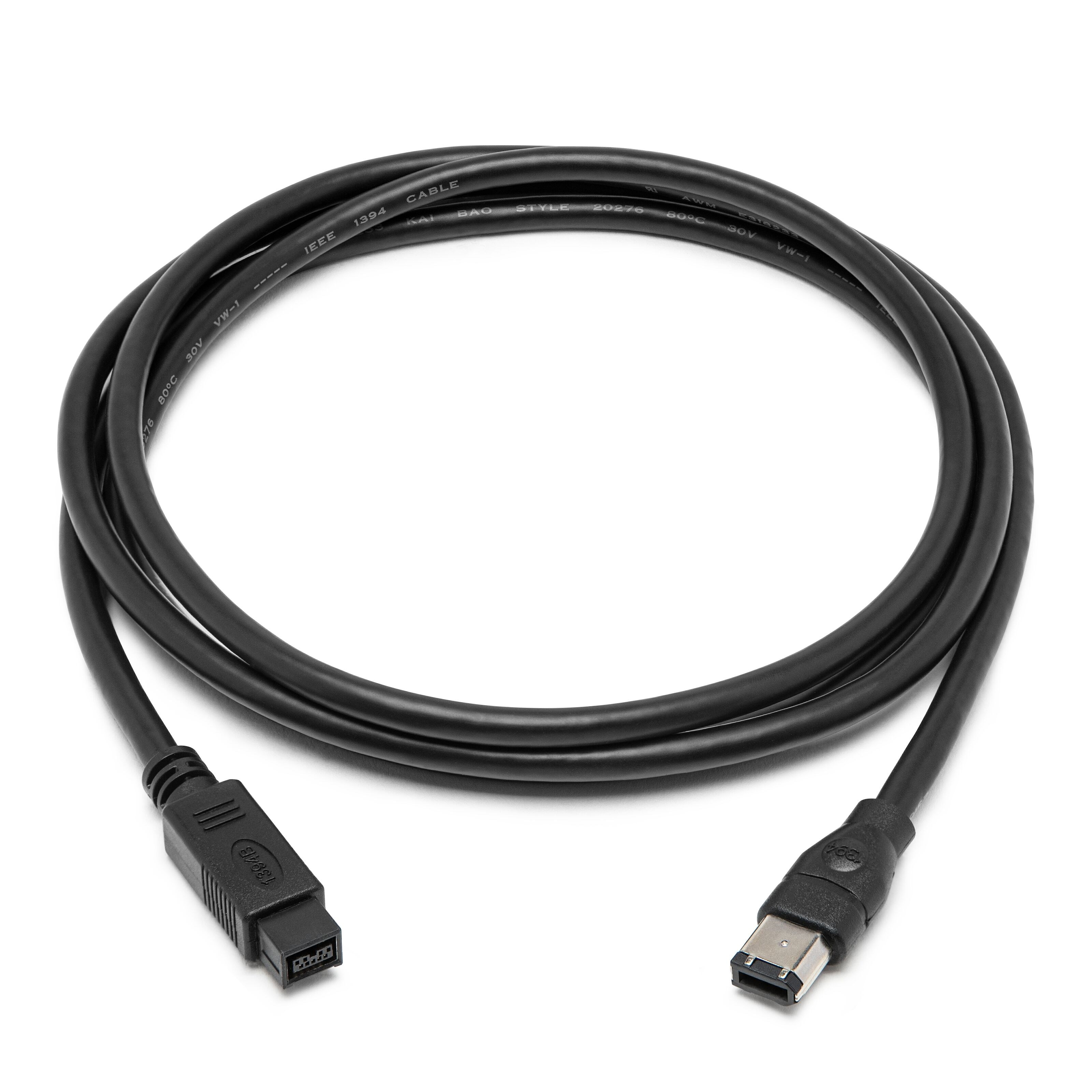 Luxorparts Firewire 800-kabel 9-pin til 6-pin