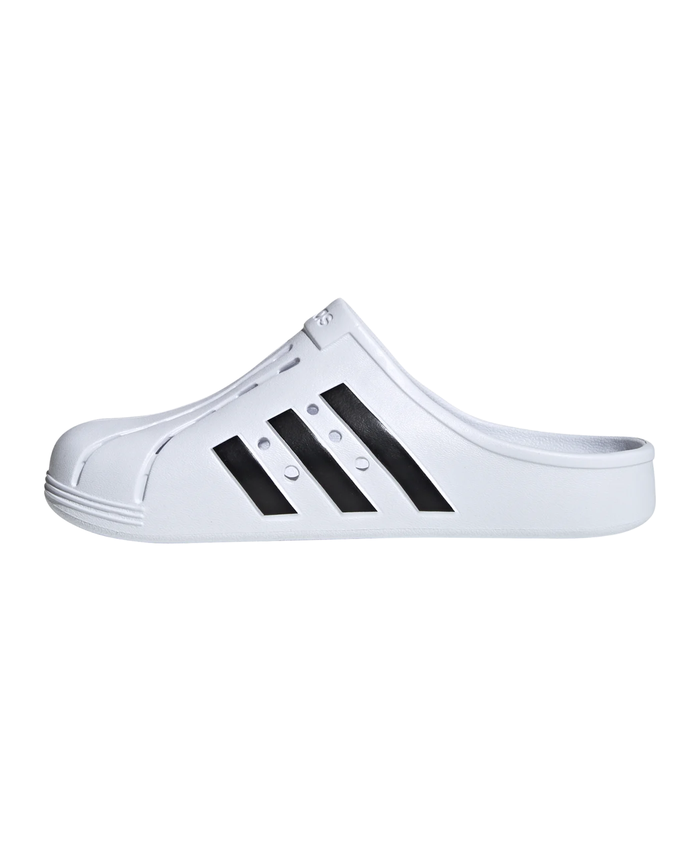 adidas Adilette Clog Badelatsche Weiss