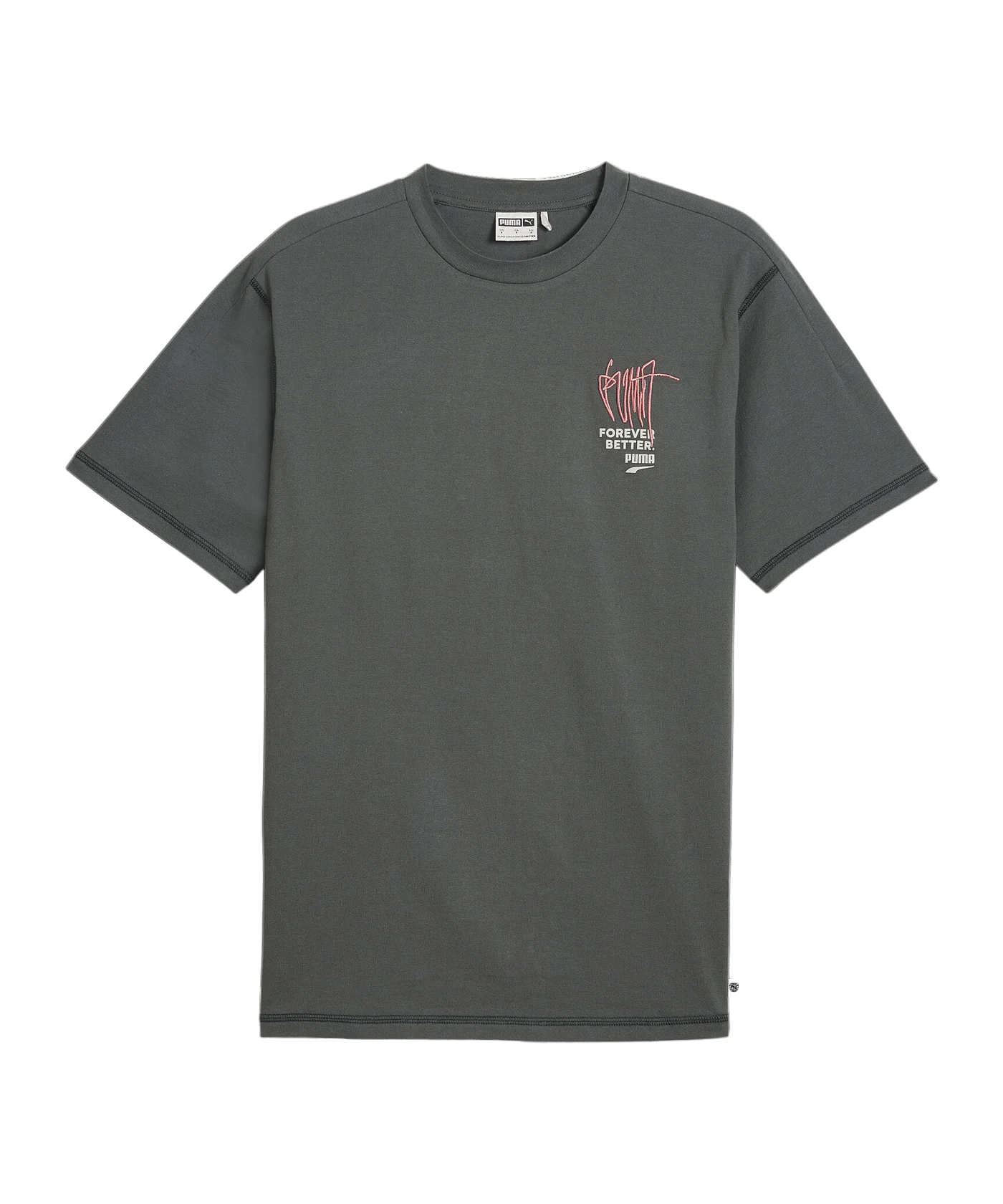 PUMA Downtown RE Collection T-Shirt Grau F80