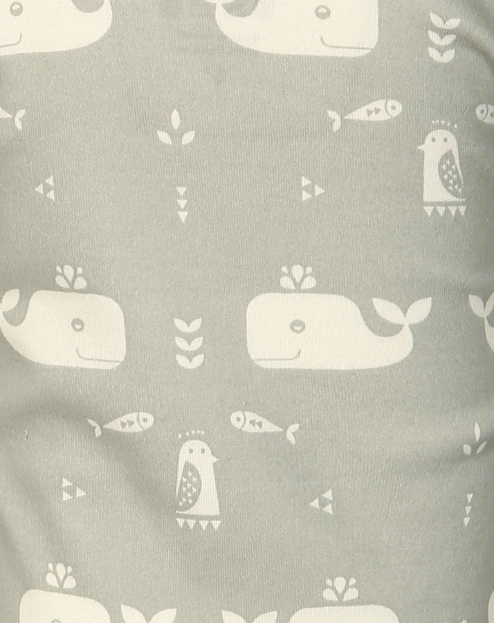 Wickeljacke WHALE mit in grau
