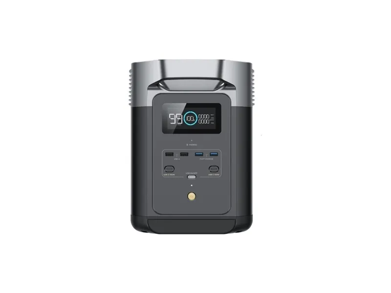 EcoFlow Delta 2 - Transportabel strømstation - litiumjernfosfat - 1024 Wh - Wi-Fi, Bluetooth - output-stikforbindelser: 13 - Europa