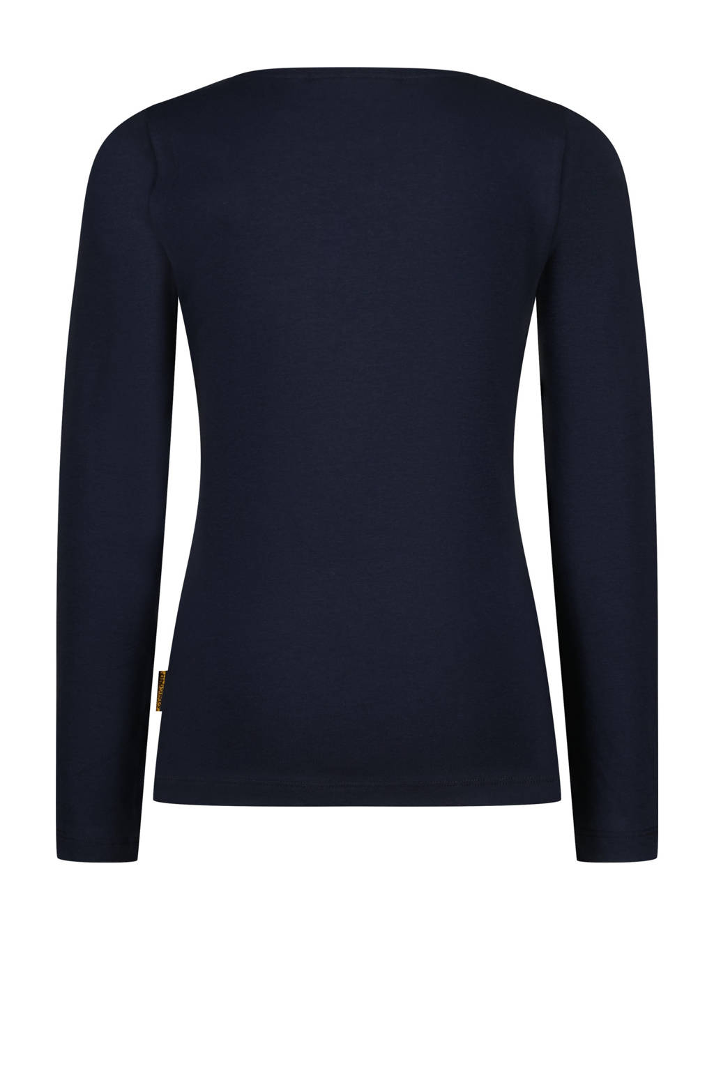 Vingino longsleeve Jinte met printopdruk donkerblauw