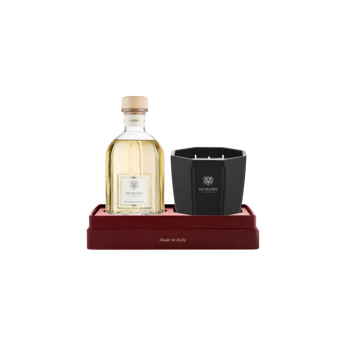 Gift Box Ambra + Candle