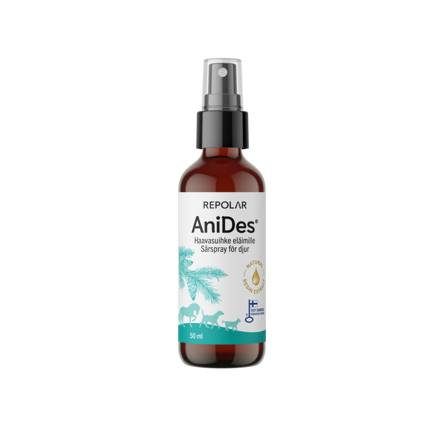 AniDes sårspray til dyr 50 ml