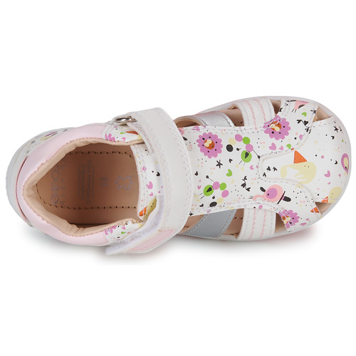 Geox - B ELTHAN GIRL D - Rose / Blanc