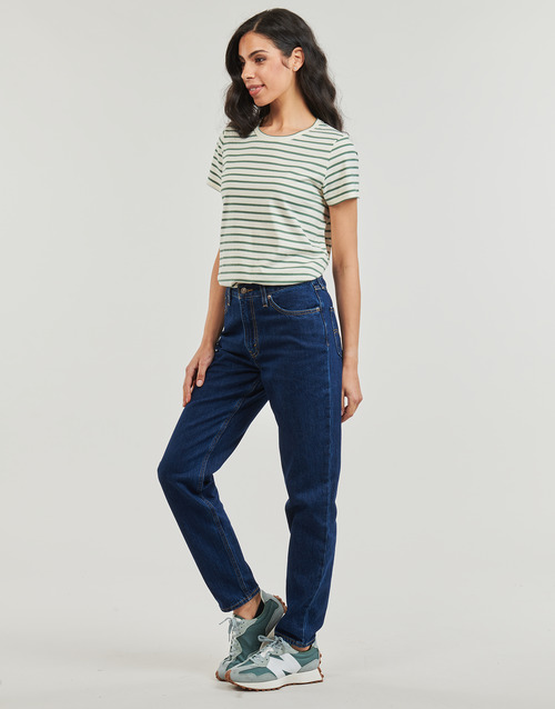 Petit Bateau - A0A9P COL ROND - Blanc / Vert