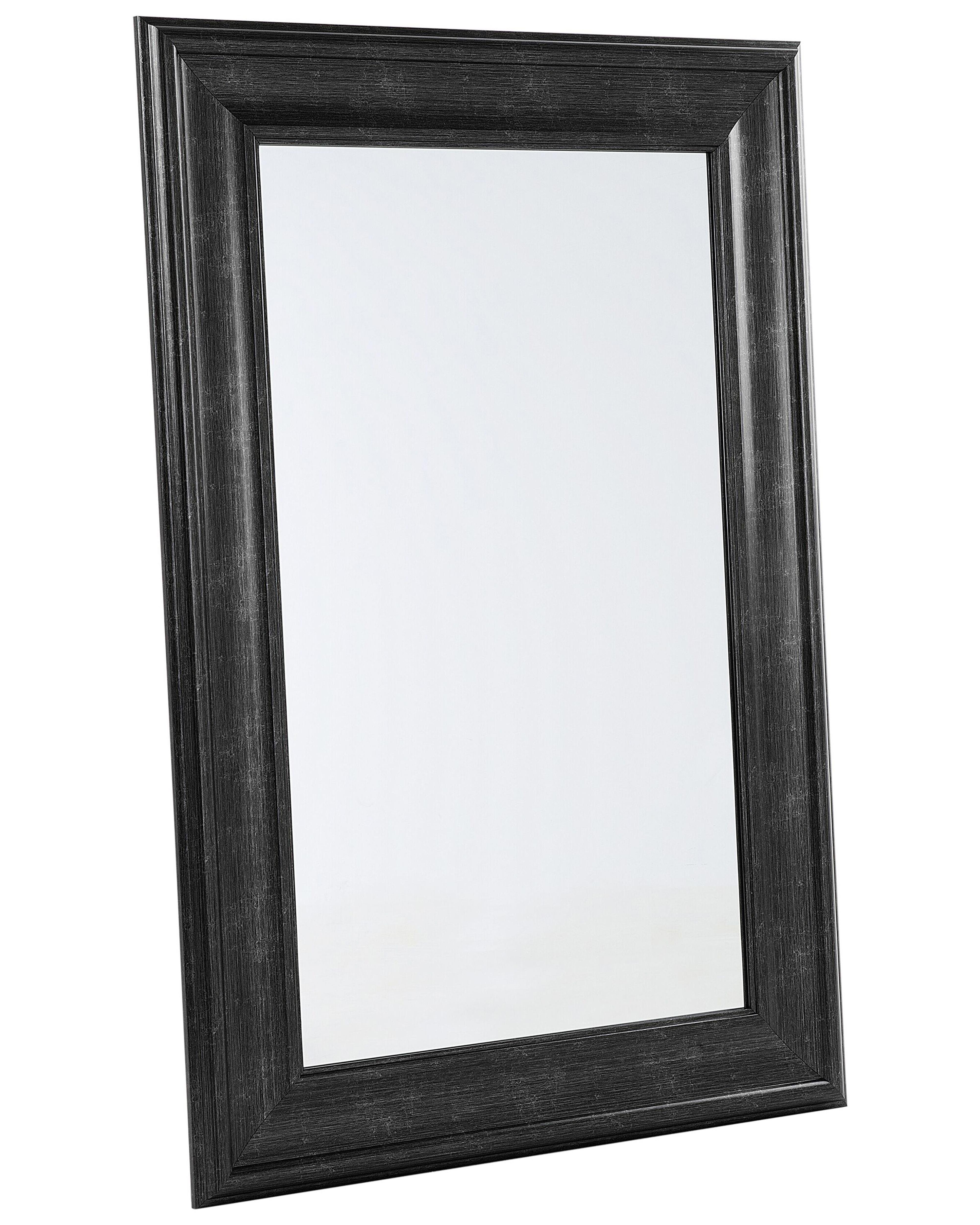 Wandspiegel LUNEL 60 cm 90 cm Zwart