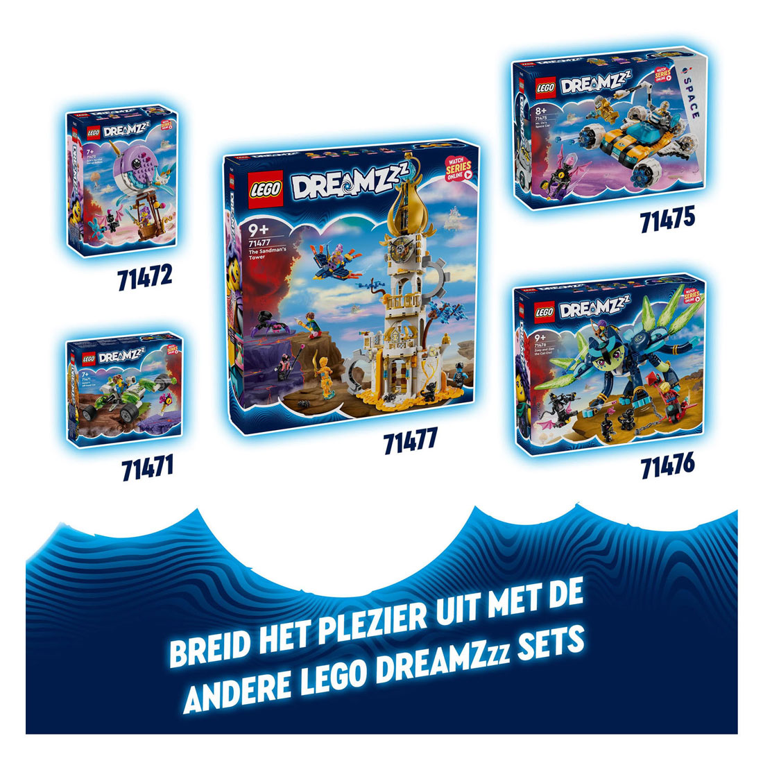 LEGO DREAMZzz 71476 Zoey en Zian De Kattenuil