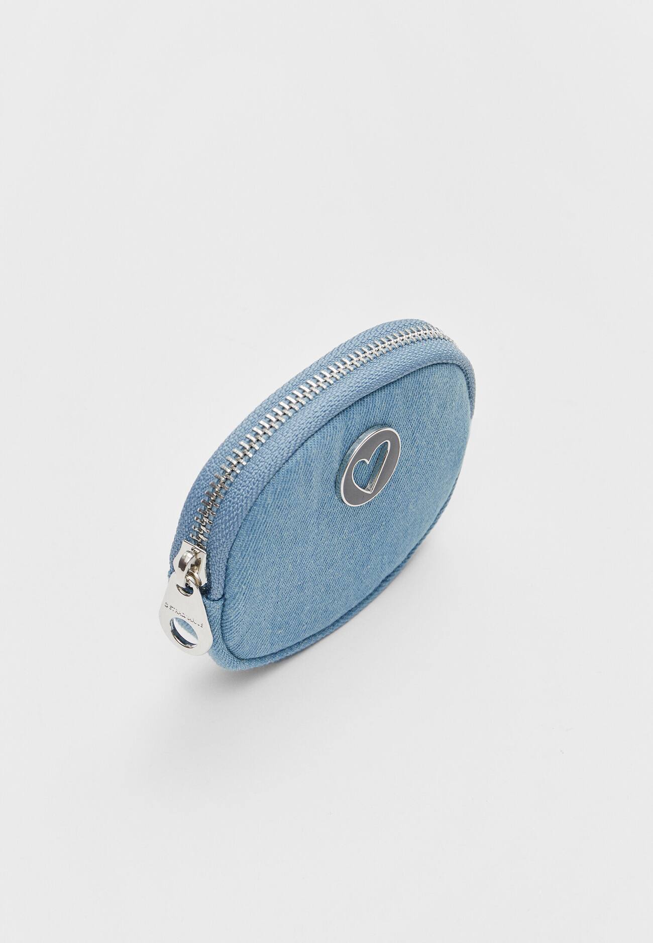 Bolsa oval de brim