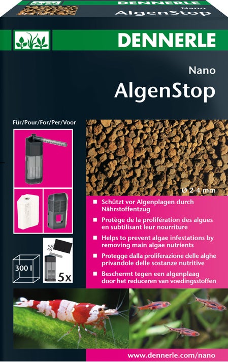Dennerle Nano filtermateriaal Algenstop 300 ml
