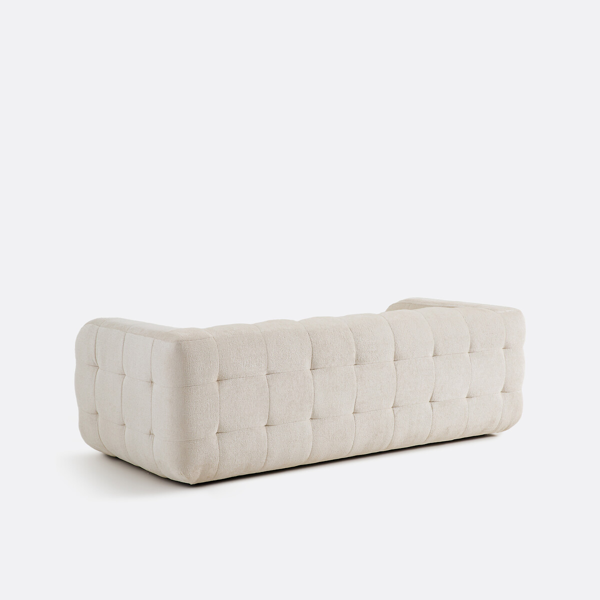 LA REDOUTE INTERIEURS<br>Sofá de 3 lugares, veludo grosso, Pieta