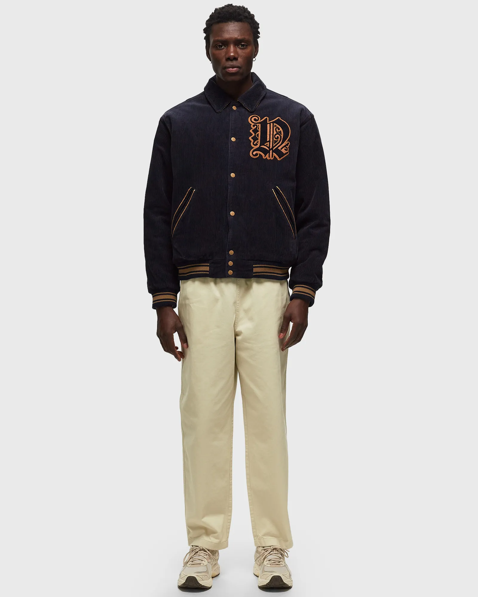 thisisneverthat Fortuna Corduroy Varsity Jacket
