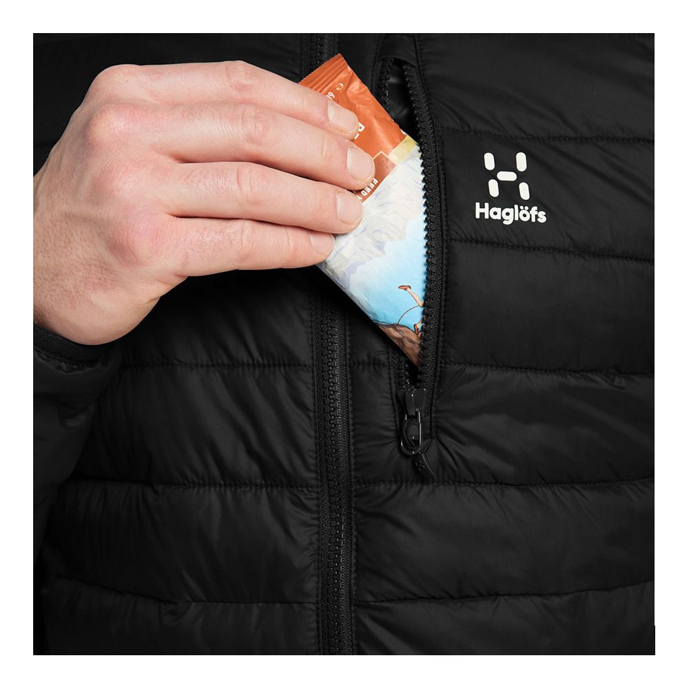 Haglöfs RAPID MIMIC - Doudoune Homme true black solid